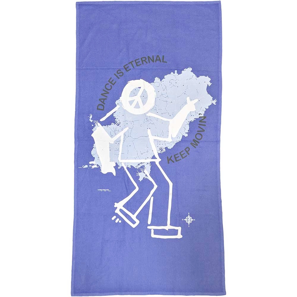 Calvin Harris - Dance Eternal Badhanddoek - Blauw